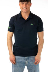 MAGLIA POLO UOMO  BLU NAVY CA34140 07NAVY SUN 68